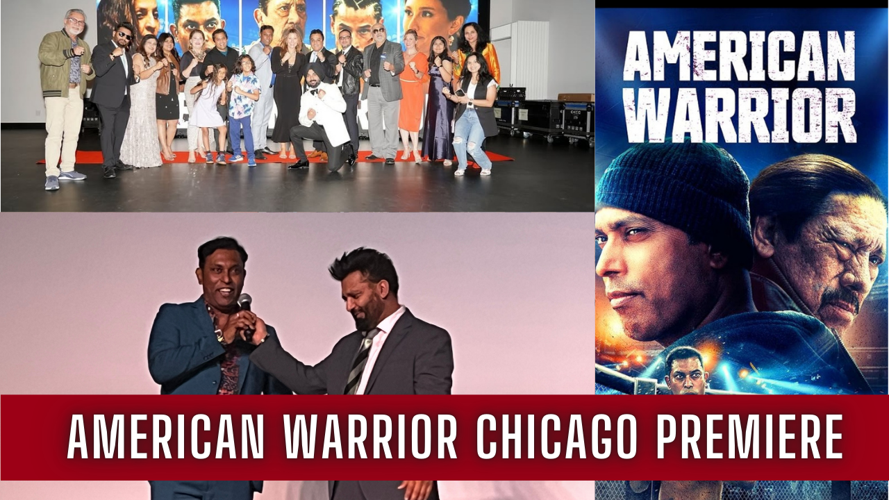 Vishy Ayyar's American Warrior draws crowds in Chicago